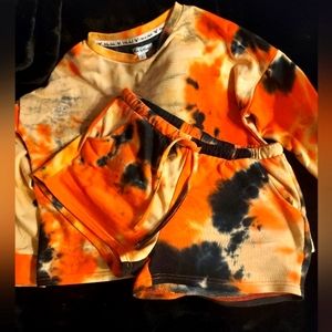 Long sleeve and short set